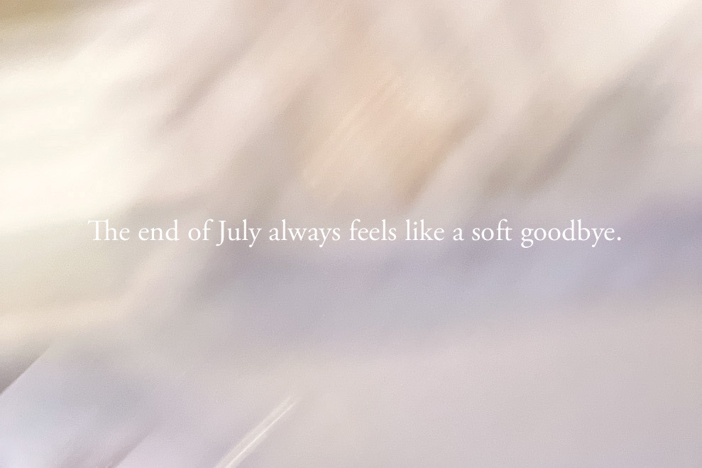 外に見せるより、内を整える夏のはじめ